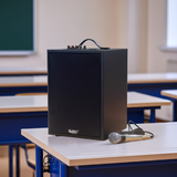 Loa trường học G120 Goldsound: 1 Micro có dây, công suất 120w, bass 20cm, treble 10cm, bluetooth 5.0