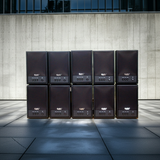 Dàn loa không dây treo tường: 01 amply A57 Goldsound + 10 loa không dây Goldsound V57 - 57w