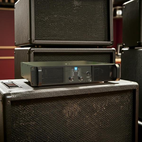 Cục đẩy 2 kênh LA1200 (công suất 1200W, 2 kênh, nguồn xuyến)