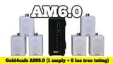 Loa treo tường thông báo phát nhạc nền tự động Gold4cafe AM6.0 (01 amply + 06 loa treo tường màu trắng), loa được thiết kế riêng cho quán, bật lớn không tạp âm, bảo hành dài hạn 5 năm.