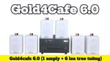 Loa hộp treo tường thông báo phát nhạc nền tự động Gold4cafe 6.0 (01 amply + 06 loa treo tường màu trắng), Amply 2 vùng âm lượng, loa được thiết kế riêng cho quán, bật lớn không tạp âm, bảo hành dài hạn 5 năm.
