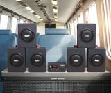 Loa xe ô tô, loa xe khách, loa xe tải, loa xe du lịch: A120 CAR + 6 V40CAR Goldsound