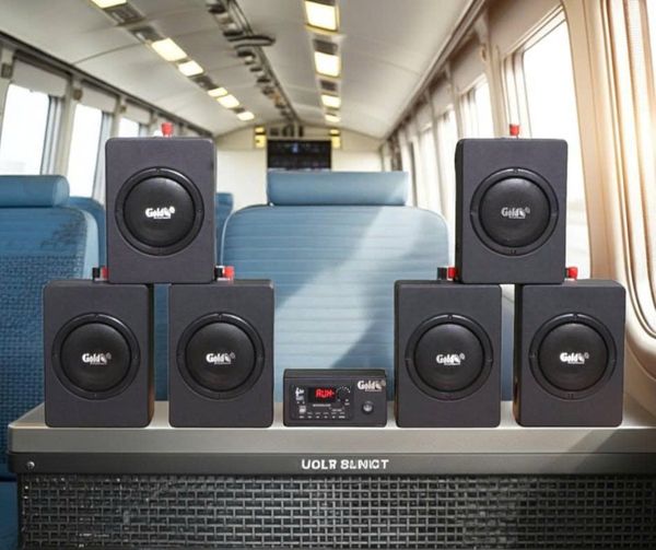 Loa xe ô tô, loa xe khách, loa xe tải, loa xe du lịch: A120 CAR + 6 V40CAR Goldsound