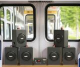 Loa xe ô tô, loa xe khách, loa xe tải, loa xe du lịch: A120 CAR + 6 V40CAR Goldsound