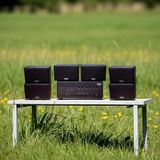 [Diện tích 180m2 + 06 Kênh] Amply Goldsound 384PU-6K, 6 kênh 1200w + 6 loa Goldsound treo tường chống nước V50NT-PU 50w, loa được thiết kế riêng cho quán, bật lớn không tạp âm, miễn phí công lắp đặt, bảo hành dài hạn 12 tháng.