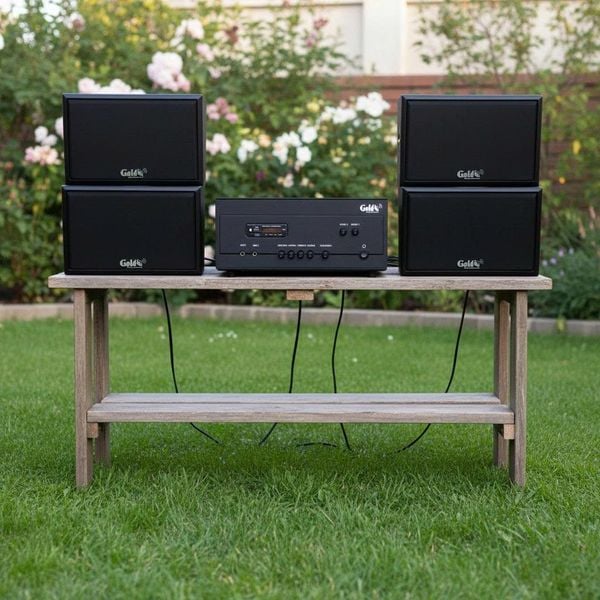 Top 12 loa sân vườn thông dụng nhất hiện nay trên thị trường