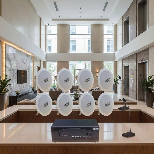 Top 12 combo loa âm trần, treo tường hành lang tòa nhà, chung cư thông dụng nhất hiện nay