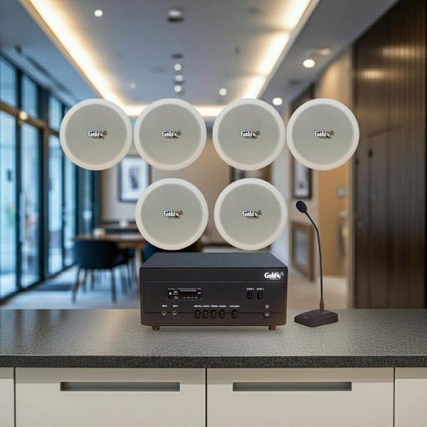 Top 12 combo loa âm trần, treo tường hành lang tòa nhà, chung cư thông dụng nhất hiện nay