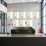 Top 12 combo loa âm trần, treo tường hành lang tòa nhà, chung cư thông dụng nhất hiện nay