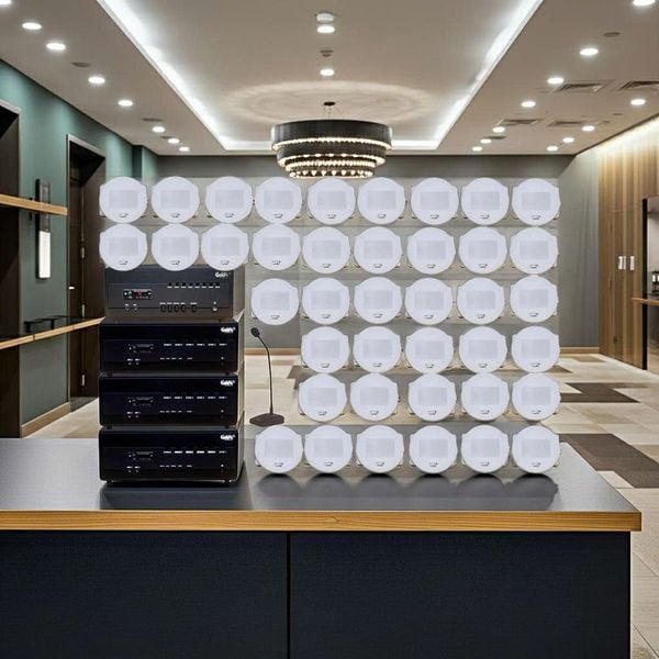 Top 14 loa âm trần thông dụng cho tòa nhà, chung cư