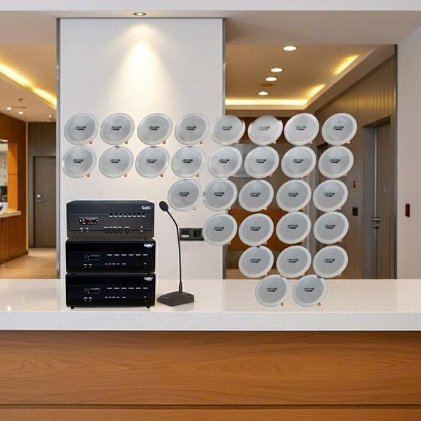 Top 14 loa âm trần thông dụng cho tòa nhà, chung cư
