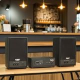 Amply không dây A50 Goldsound (Bluetooth, USB, AUX...phát sóng UHF)