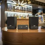 Amply không dây A50 Goldsound (Bluetooth, USB, AUX...phát sóng UHF)