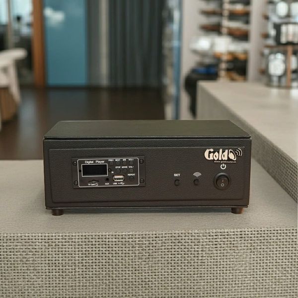Amply không dây A50 Goldsound (Bluetooth, USB, AUX...phát sóng UHF)