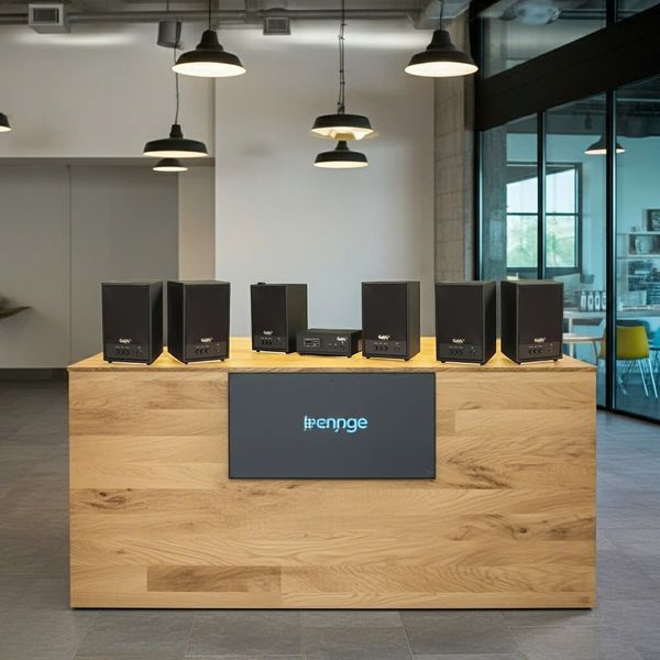 Dàn loa treo tường không dây, loa thông báo, loa phát nhạc tự động: 01 amply A50 Goldsound + 6 loa không dây C50 UHF Goldsound