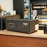 Dàn loa treo tường không dây, loa thông báo, loa phát nhạc tự động: 01 amply A50 Goldsound + 6 loa không dây C50 UHF Goldsound