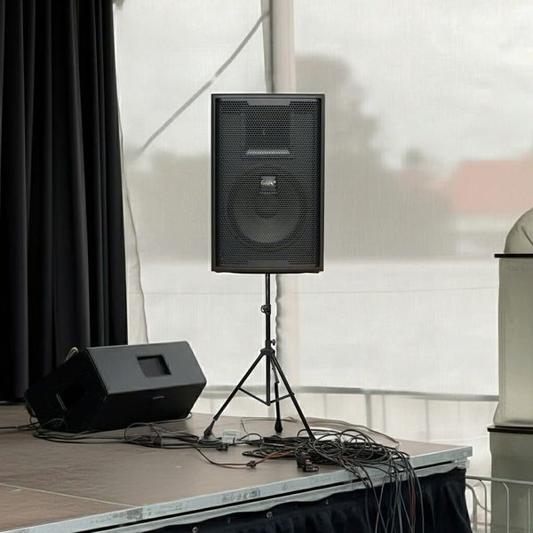 Loa âm thanh sân khấu, hội trường, hội thảo, hội nghị, phòng họp C257 (Số lượng 1 loa): (bass 30 cm, treble kèn, 400/600W, kích thước rộng 39 cm, cao 60.5 cm, sâu 39 cm, phủ da PVC cao cấp, bảo hành dài hạn 5 năm.