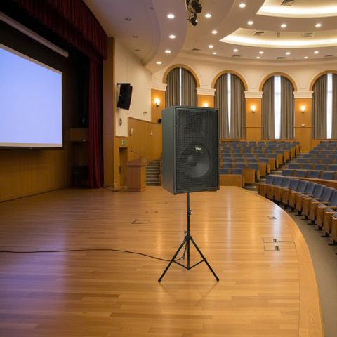 Loa sân khấu, hội trường C257 (Số lượng 1 loa): (bass 30 cm, treble kèn, 400/600W, kích thước rộng 39 cm, cao 60.5 cm, sâu 39 cm, phủ da PVC cao cấp, bảo hành dài hạn 5 năm.