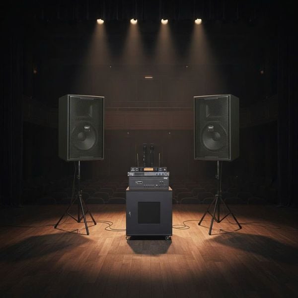 Dàn âm thanh sân khấu, loa hội thảo, hội nghị, hội trường C257TR