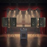 Dàn âm thanh sân khấu, loa hội trường, hội thảo, hội nghị, kinh doanh karaoke C257TR2