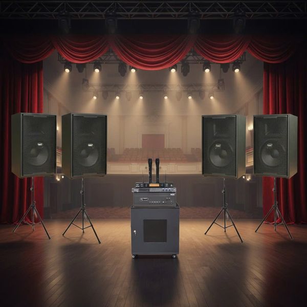 Dàn âm thanh sân khấu, loa hội trường, hội thảo, hội nghị, kinh doanh karaoke C257TR2