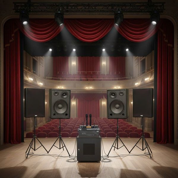 Dàn âm thanh sân khấu, loa hội trường C255TR2