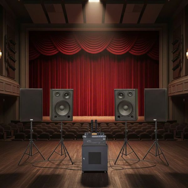 Dàn âm thanh sân khấu, loa hội trường C255TR2