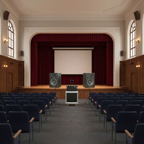 Dàn loa âm thanh sân khấu, hội trường, hội thảo, hội nghị, phòng họp V255TR