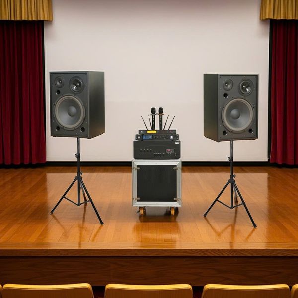 Dàn âm thanh loa sân khấu, hội trường, phòng họp, hội nghị, hội thảo V255TR1