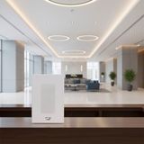 Loa âm trần bluetooth ATR120, công suất 120w, bass 4 inch, treble 2 inch, bluetooth 5.0, cổng AUX, USB, thiết kế loa thùng gỗ dài 335 mm, rộng 200 mm, cao 95 mm. Bảo hành 12 tháng