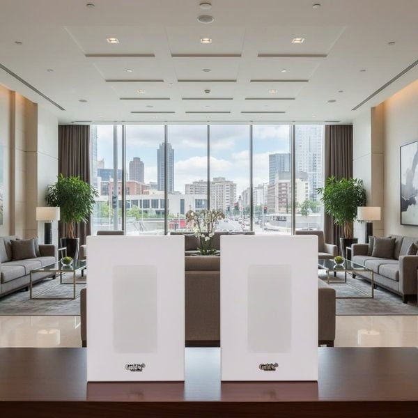 Dàn loa không dây âm trần: 2 Loa âm trần bluetooth ATR120 - 120w tích hợp amply