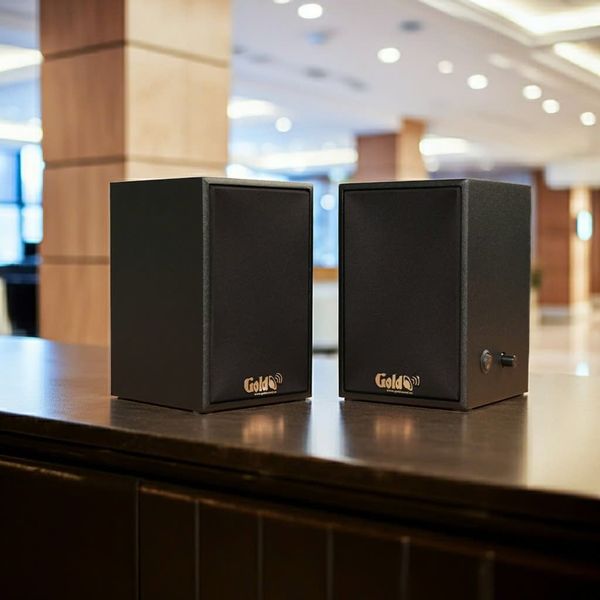 Loa không dây treo tường V30 UHF Goldsound, công suất 30w, loa bass 3 inch, kích thước rộng 14.5 cm, cao 21.5 cm, sâu 15 cm, bảo hành dài hạn 5 năm.