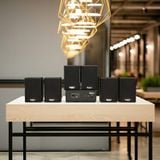 Dàn loa không dây treo tường, Loa thông báo, loa phát nhạc tự động: 01 amply A57 Goldsound + 6 loa không dây Goldsound V30 UHF - 30w