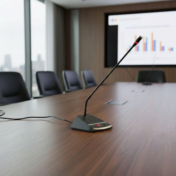 Bộ micro chủ tịch: cho hệ thống loa, âm thanh phòng họp, hội nghị, hội thảo, hội trường, sân khấu