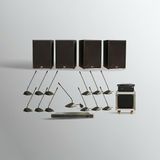 H500M: Hệ thống loa, âm thanh phòng họp, hội nghị, hội thảo, hội trường, sân khấu