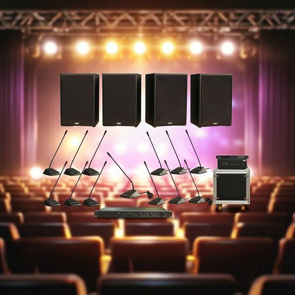 H500M: Hệ thống loa, âm thanh phòng họp, hội nghị, hội thảo, hội trường, sân khấu