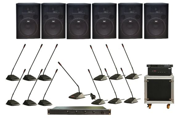 H700M: Hệ thống loa, âm thanh phòng họp, hội nghị, hội thảo, hội trường, sân khấu