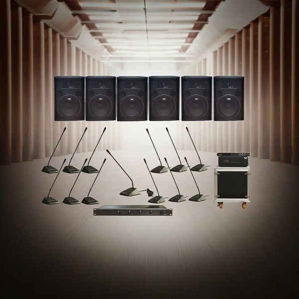 H700M: Hệ thống loa, âm thanh phòng họp, hội nghị, hội thảo, hội trường, sân khấu