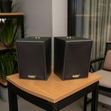 Dàn loa thông báo, loa phát nhạc nền tự động A154PU Goldsound 150w + 4 loa Goldsound C25 màu đen - 23w, loa được thiết kế riêng cho quán, bật lớn không tạp âm, miễn phí công lắp đặt, bảo hành dài hạn 5 năm.