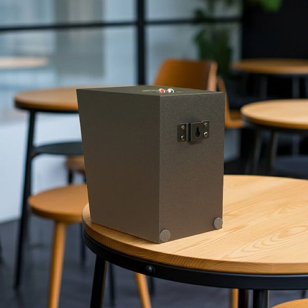 Dàn loa thông báo, loa phát nhạc nền tự động A907PU-2K Goldsound 2 vùng âm lượng 900w + 6 loa Goldsound C25 màu đen, loa được thiết kế riêng cho quán, bật lớn không tạp âm, miễn phí công lắp đặt, bảo hành dài hạn 5 năm.