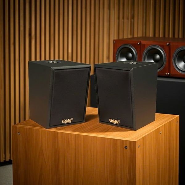 Dàn loa thông báo, loa phát nhạc nền tự động A907PU-2K Goldsound 2 vùng âm lượng 900w + 6 loa Goldsound C25 màu đen, loa được thiết kế riêng cho quán, bật lớn không tạp âm, miễn phí công lắp đặt, bảo hành dài hạn 5 năm.