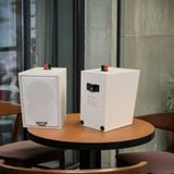 Loa vệ tinh treo tường C25 màu trắng (số lượng 01 loa), công suất 23w, loa bass 4 inch, treble 5 cm, kích thước rộng 17 cm, cao 24 cm, sâu 22.5 cm, bảo hành dài hạn 5 năm.