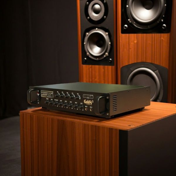 Amply A380F: âm ly phóng thanh (công suất 380w, 5 vùng, bluetooth, USB, SD Card, AUX)