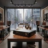 Amply A450F: âm ly phóng thanh (công suất 450w, 5 vùng, bluetooth, USB, SD Card, AUX)