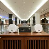 Loa âm trần không dây: 01 amply A50 Goldsound + 2 loa âm trần không dây VAT37 UHF Goldsound, loa được thiết kế riêng cho quán, bật lớn không tạp âm, bảo hành dài hạn 5 năm.