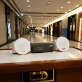 Loa âm trần không dây: 01 amply A50 Goldsound + 2 loa âm trần không dây VAT37 UHF Goldsound, loa được thiết kế riêng cho quán, bật lớn không tạp âm, bảo hành dài hạn 5 năm.