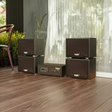 Loa sân vườn không dây: 01 amply A57 Goldsound + 4 loa treo tường ngoài trời không dây G20-NT Goldsound
