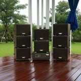 Loa sân vườn không dây: 01 amply A57 Goldsound + 8 loa treo tường ngoài trời không dây G20-NT Goldsound