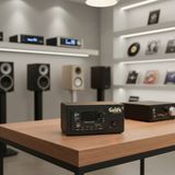 Amply A160PU Goldsound (160w, đủ kết nối Bluetooth, AUX, USB, SD CARD)