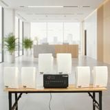 Dàn loa treo tường thông báo phát nhạc nền Gold4Office H6.0: Amply 380w + 6 loa hộp treo tường H15, Amply, loa được thiết kế riêng cho quán, bật lớn không tạp âm, bảo hành dài hạn 5 năm.